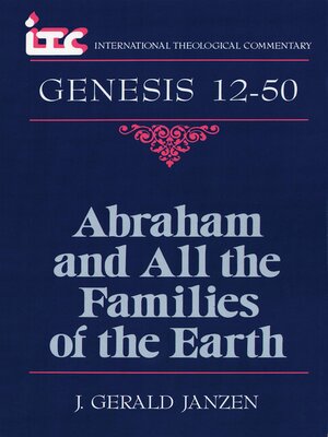 cover image of Genesis 12-50